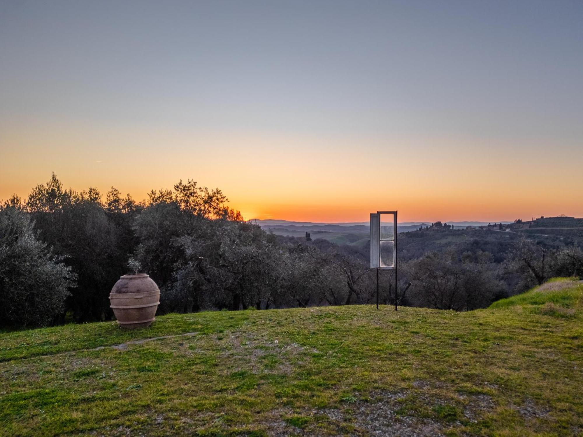 Agriturismo Pascianella Appartamento Bel Tramonto Castelmuzio Exterior photo