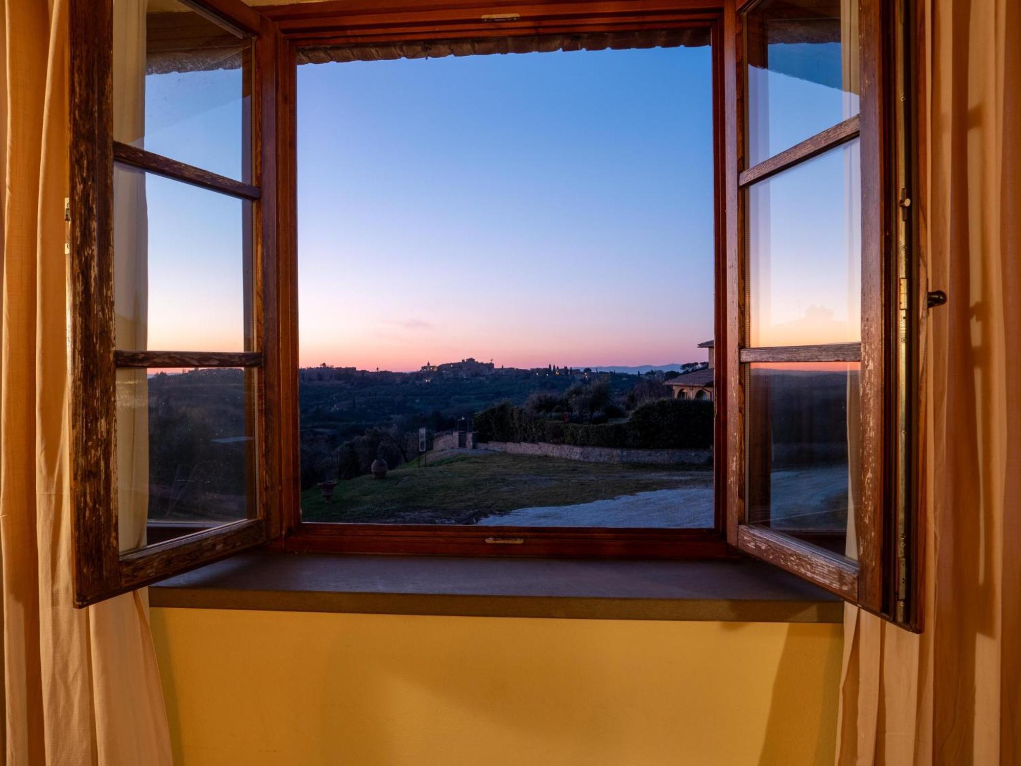Agriturismo Pascianella Appartamento Bel Tramonto Castelmuzio Exterior photo